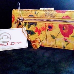 Big Buddha Floral Wallet New With Tags